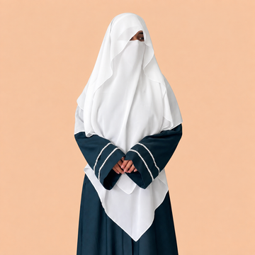 2 Layer Princess Hijab