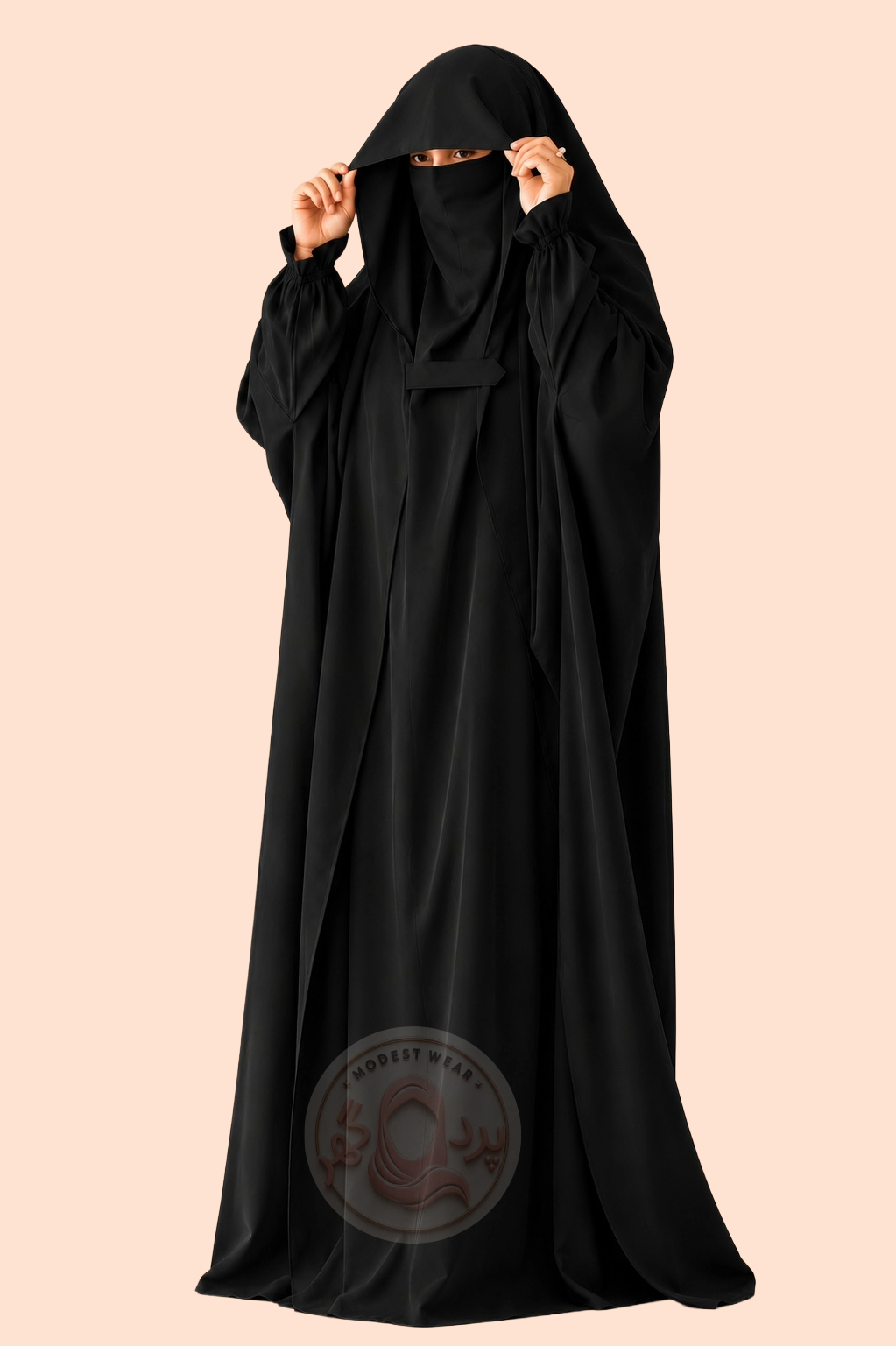 Saudi Jilbab - Black