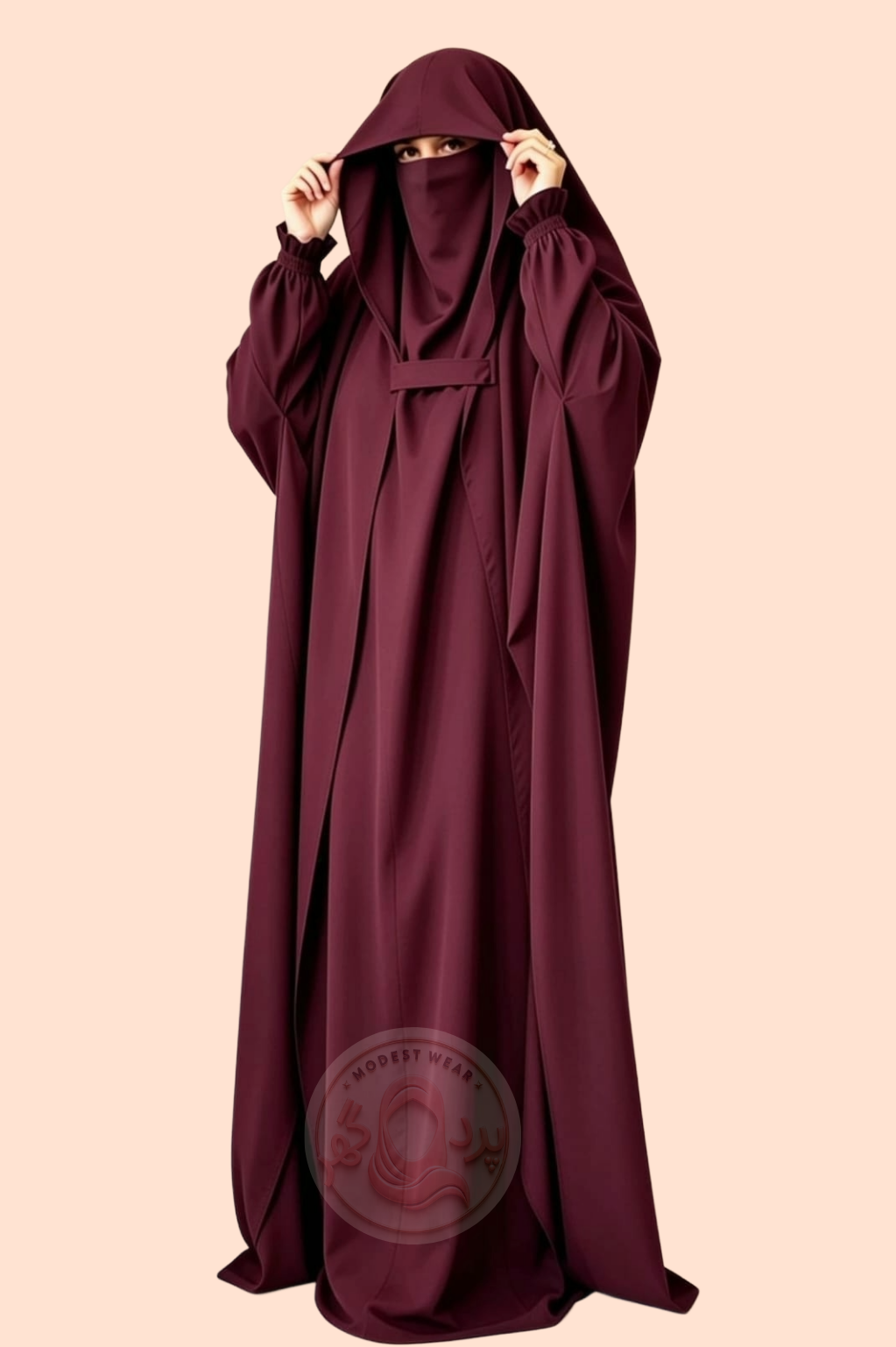 Saudi Jilbab - White