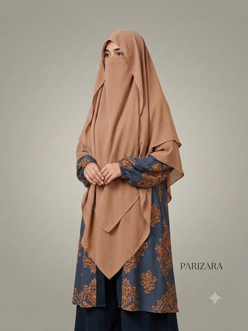 2 Layer Princess Hijab