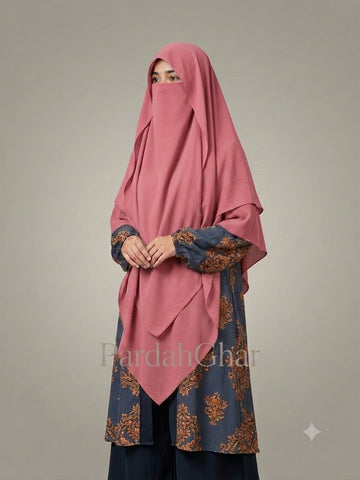 2 Layer Princess Hijab