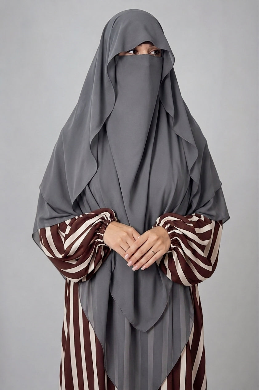 2 Layer Princess Hijab