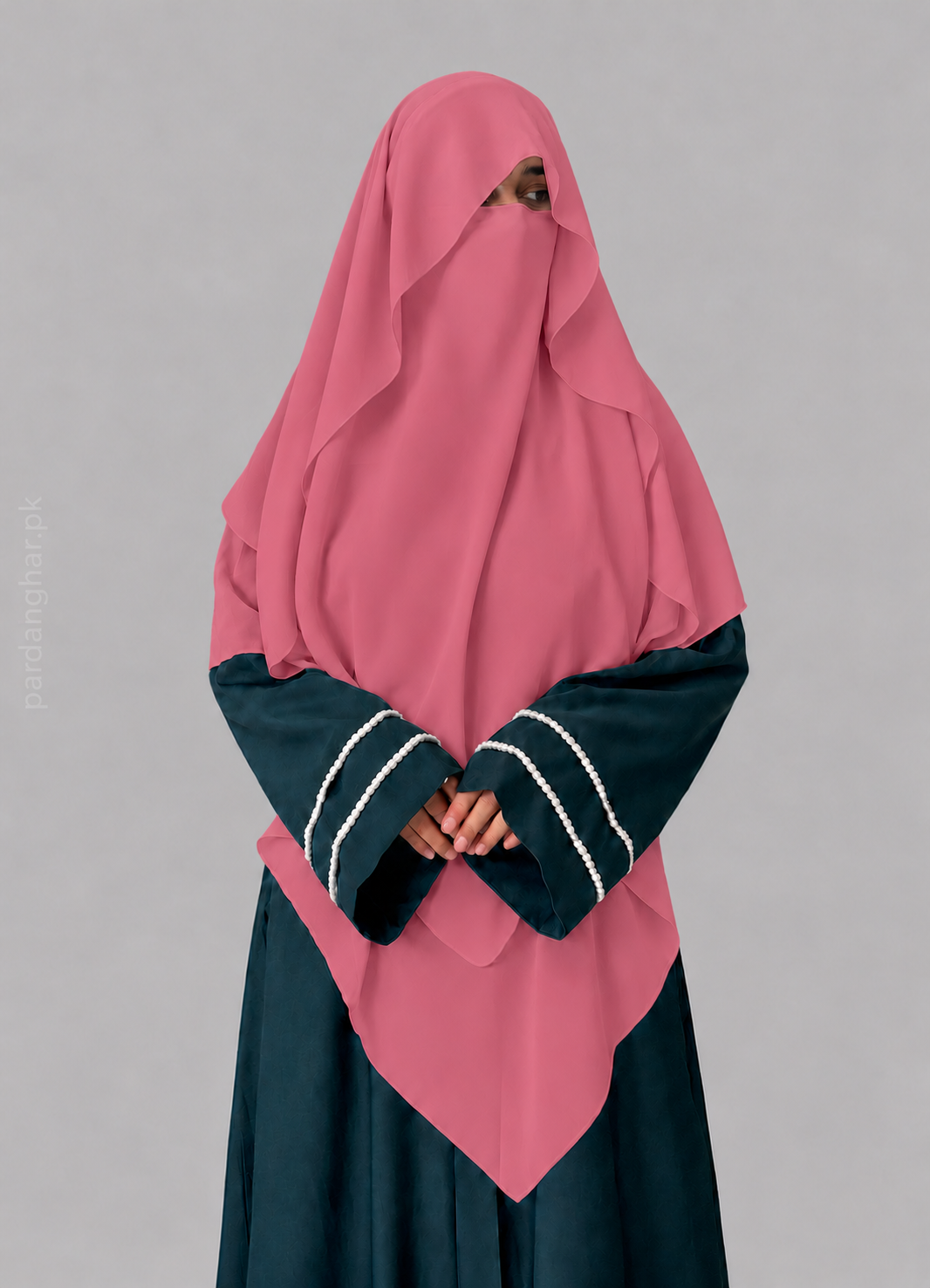 2 Layer Princess Hijab
